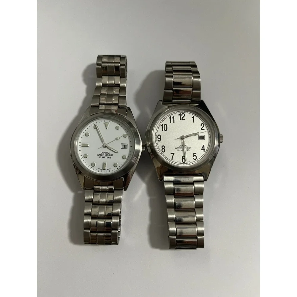 Two‎ Embassy by Gruen Mens Sample Day Date Watches Unsure if working